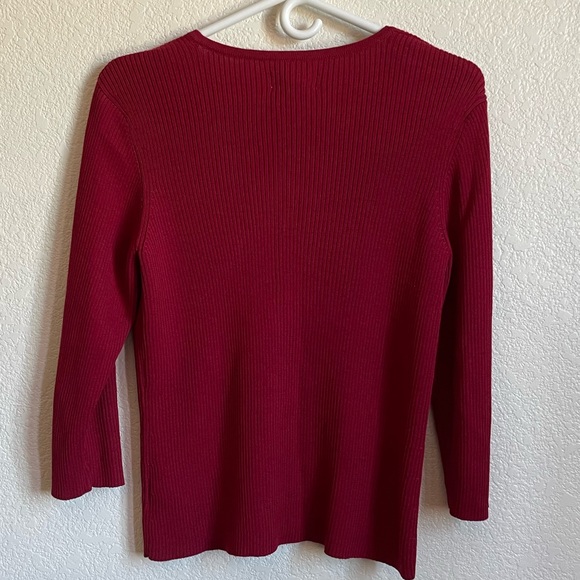 Worthington Essentials large red top - Picture 2 of 3